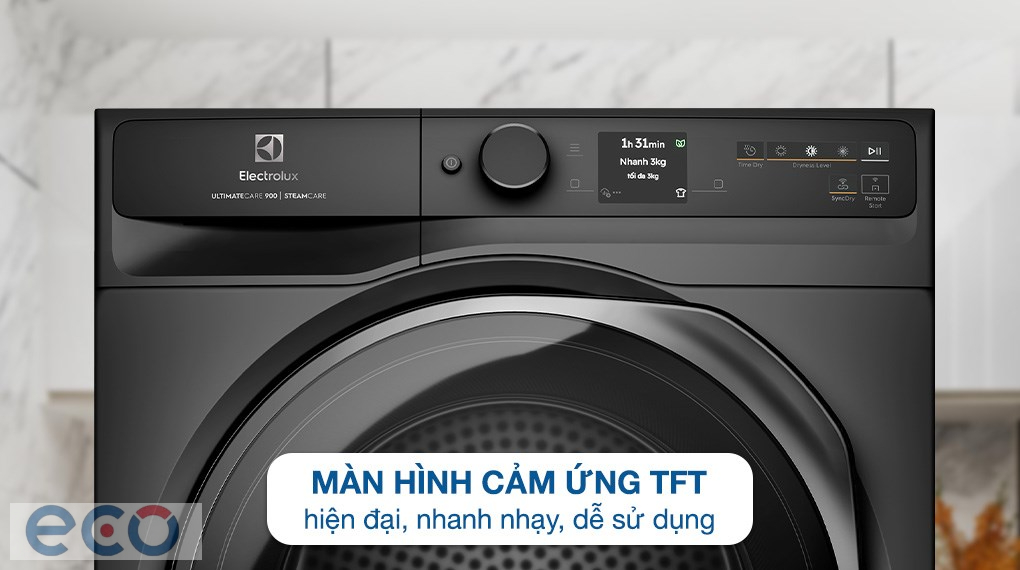 Máy sấy bơm nhiệt Electrolux UltimateCare 9 kg EDH902R9SC